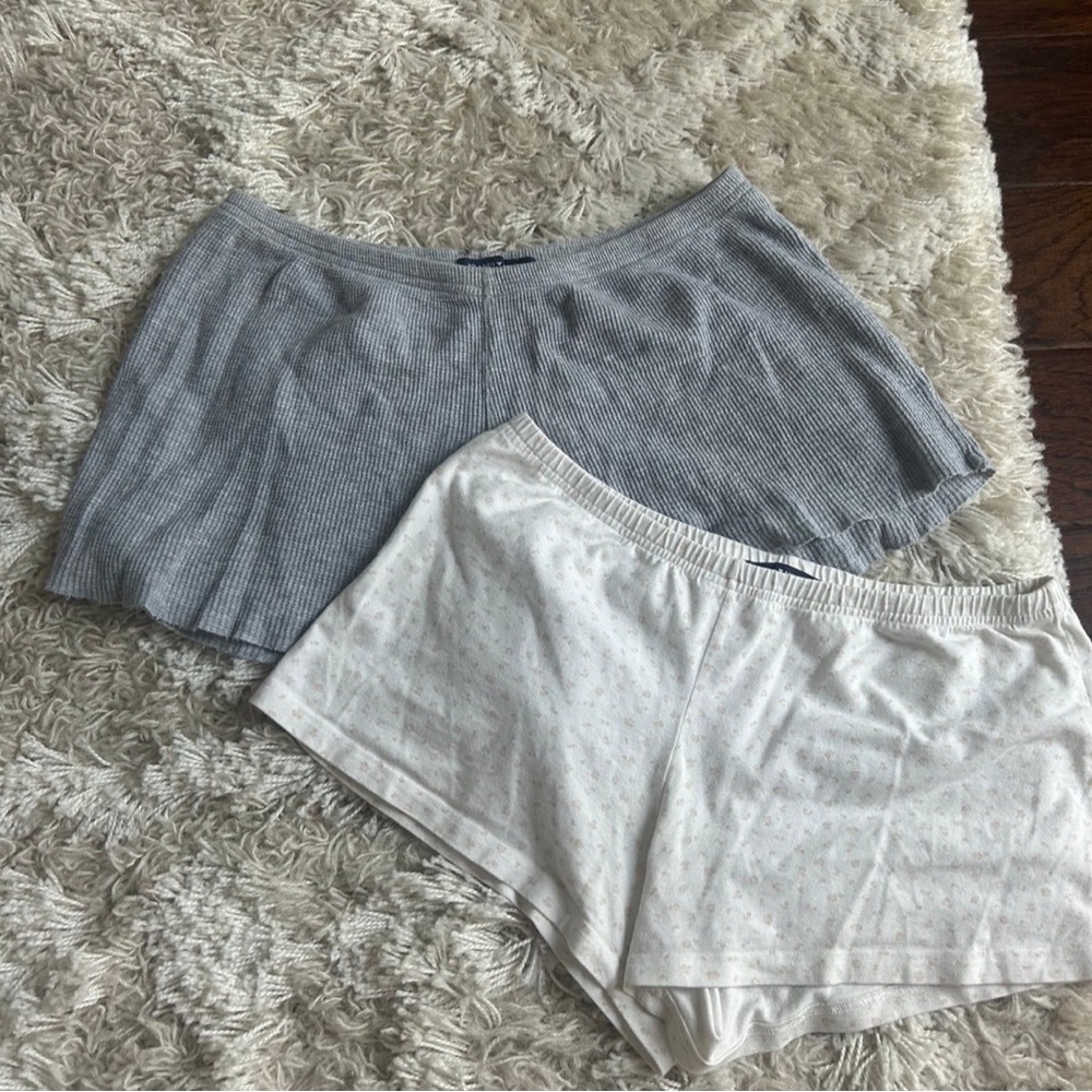 Brandy Melville Pajama Shorts Set